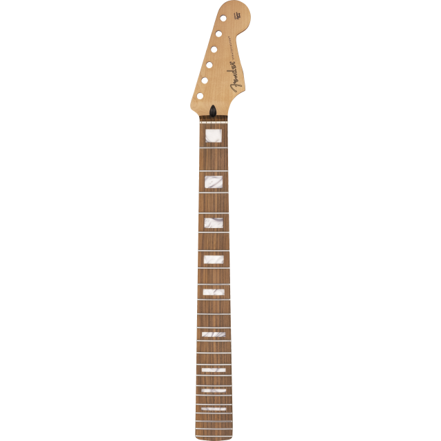 Manico Fender Player Strato Neck w/Block Inlays, 22 Medium Jumbo Frets, Pau Ferro