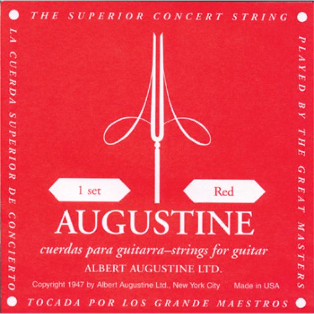 Classic Red classical guitar set Medium Tension