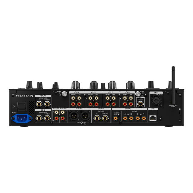 4-channel professional DJ mixer