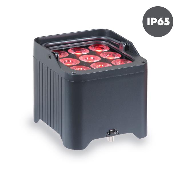 Faro a batteria IP65 9x12W