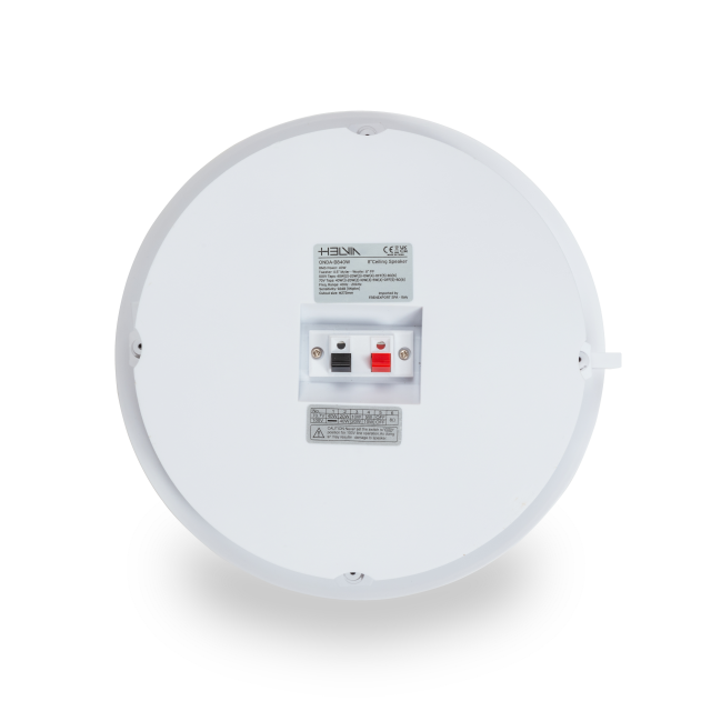 40W 70V/100V 8" 2-Way Ceiling Speaker with Back Can