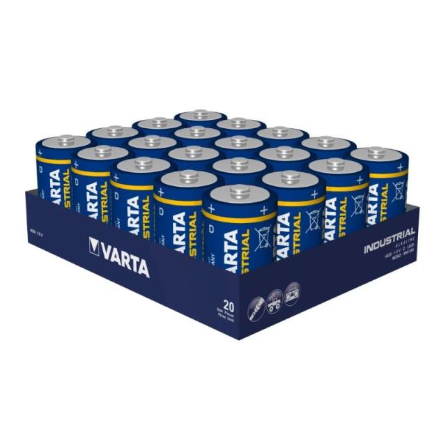 D Battery Alkaline (20 pz box)