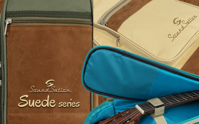 NEW SOUNDSATION 'SUEDE' SERIES BAGS: PROTECT YOUR INSTRUMENT IN STYLE
