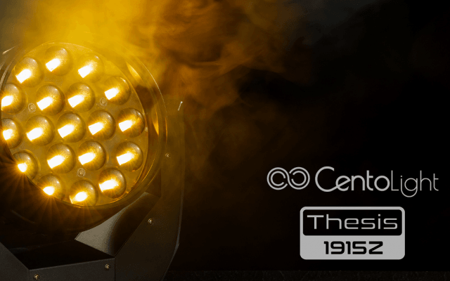Thesis 1915 Z: the "Little" all-spice moving head from Centolight!