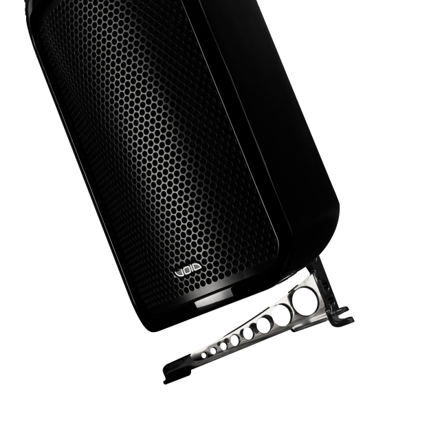 Subwoofer attivo reflex con doppio woofer da 8” e modulo amplificatore, 600 W, DSP a 24-bit, IP-rated (colore Nero)