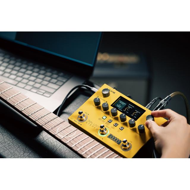 Stereo pedal looper