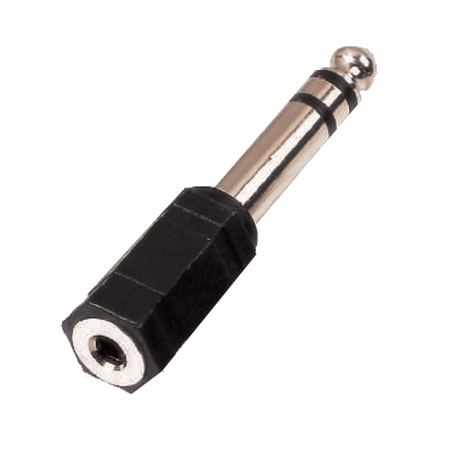 3.5mm Jack Female - 6.3mm Jack Male STEREO adapter (1 pc set)