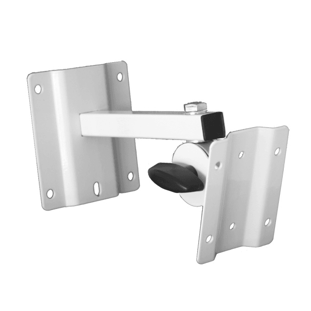 Wall speaker stand white color