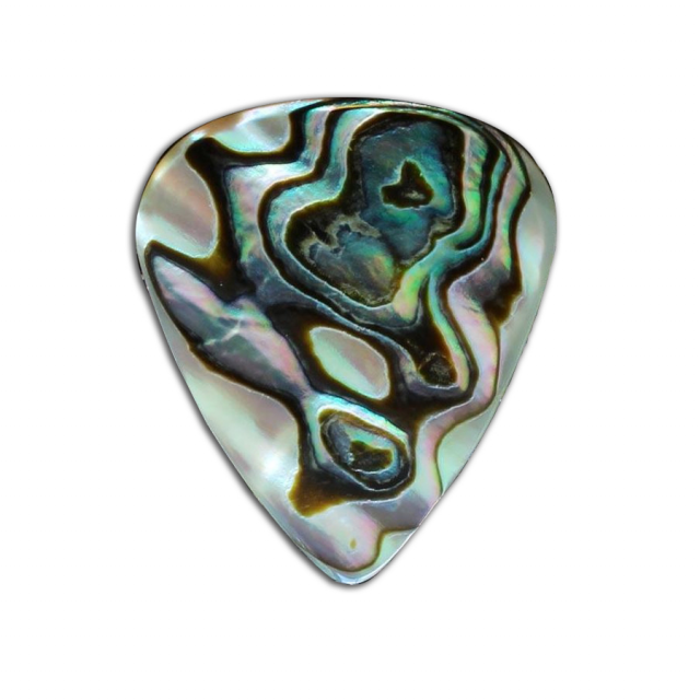 Abalon Tones Picks - Green Abalone (pack 1 pcs)