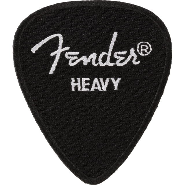 Fender Heavy Pick Patch, Black
