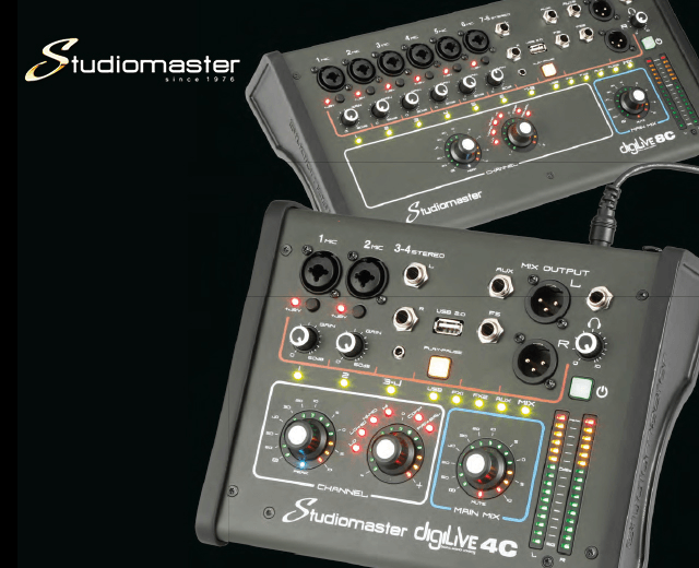StudioMaster DigiLive 8C and 4C - Frenexport SpA