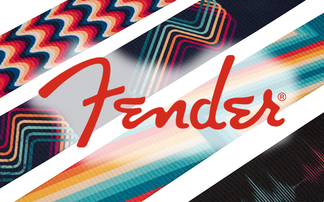 FENDER INTRODUCES THREE NEW SERIES OF STRAPS
