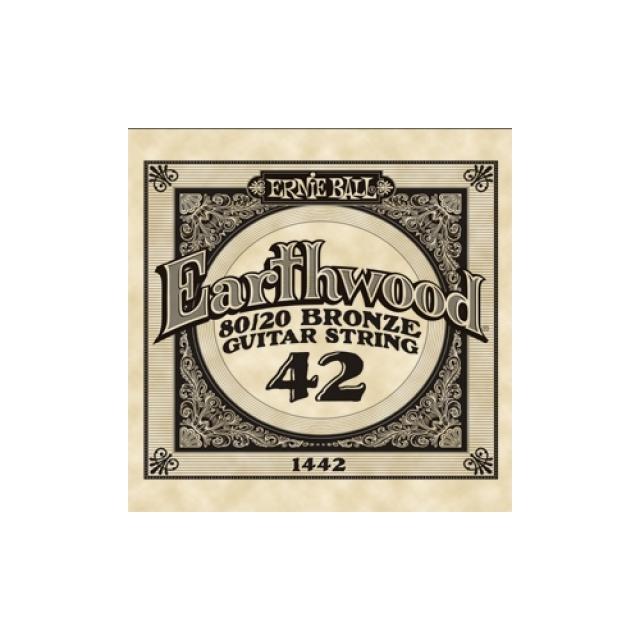 .042 Earthwood Acoustic 80/20 Bronze - 6 Pack