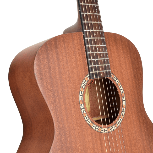 Armrest Grand Auditorium acoustic guitar w/preamp