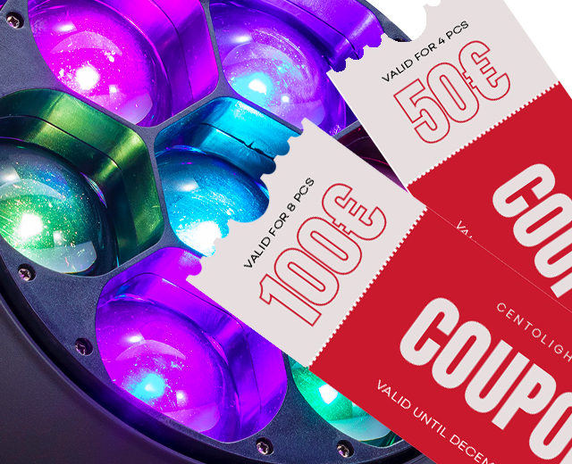 Save up to €100 on Centolight's bestselling products!