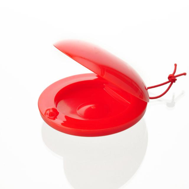 Nacchere in PVC rosse