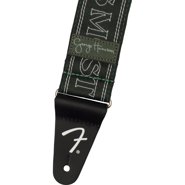 George Harrison All Things Must Pass Logo Strap Green