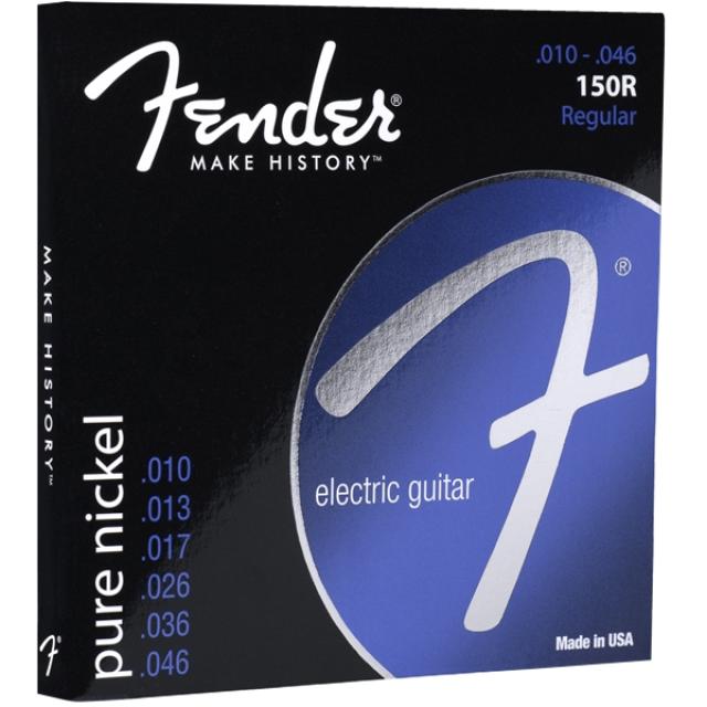 Original 150 Guitar Strings, Pure Nickel Wound, Ball End, 150R .010-.046 Gauges, (6)