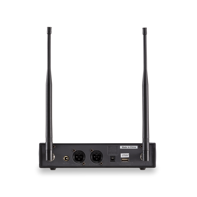 UHF Dual Digital Wireless Microphone System - A1 Band (520-550MHz)