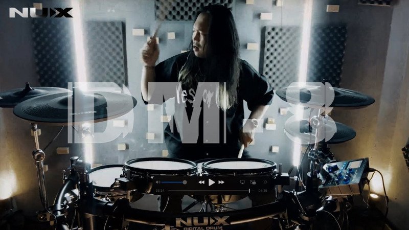 NUX DM-8 ( Silent Planet - The Sound of Sleep, drum cover by Gilang)