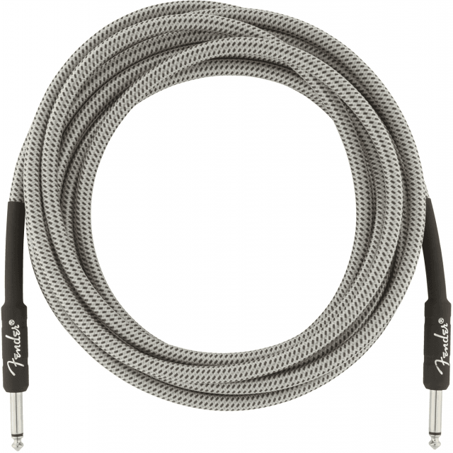 Professional Series Instrument Cable 15' White Tweed