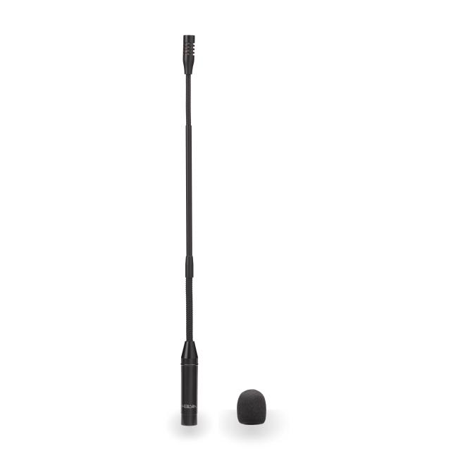 Cardioid Gooseneck Microphone – 45cm length, Black