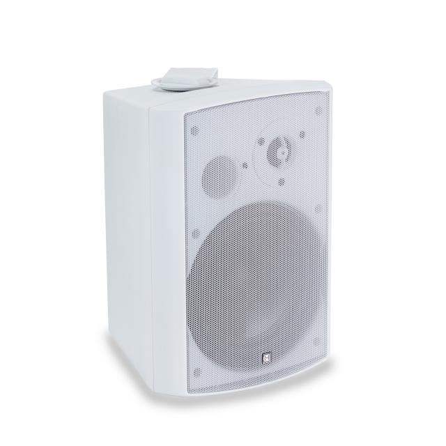 Set di Diffusori 2-Vie Attivo+Passivo per Montaggio a Muro - Bianco