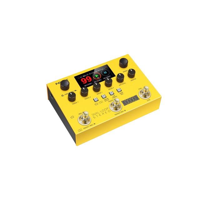 Stereo pedal looper