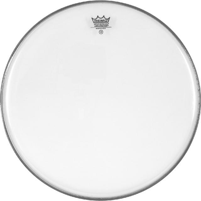 Pelle per Batteria Ambassador Clear 13"