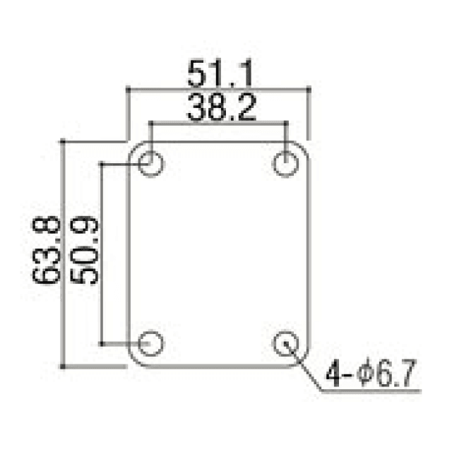 Electric Guitar Chrome finishing Metal Neck Plate