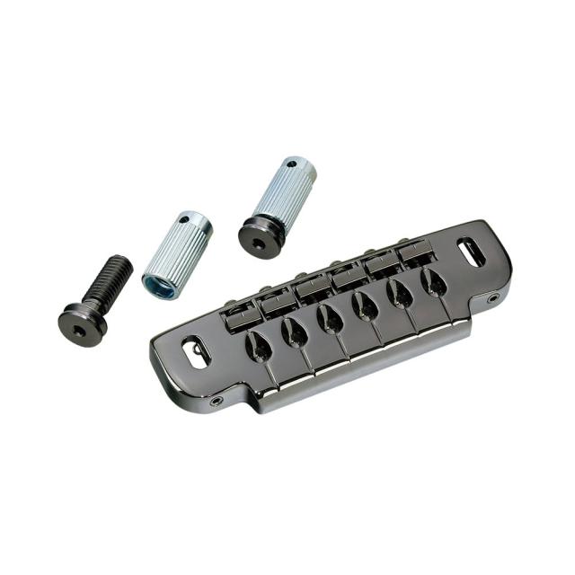 Ponte Attaccacorde Tipo PRS per Chitarra Elettrica (Cromato)