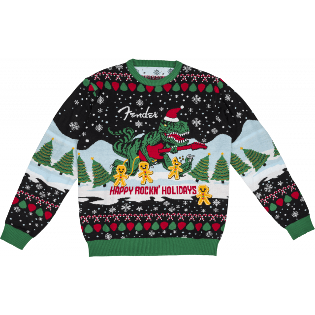Felpa fender ugly christmas sweater,2023, multi, L