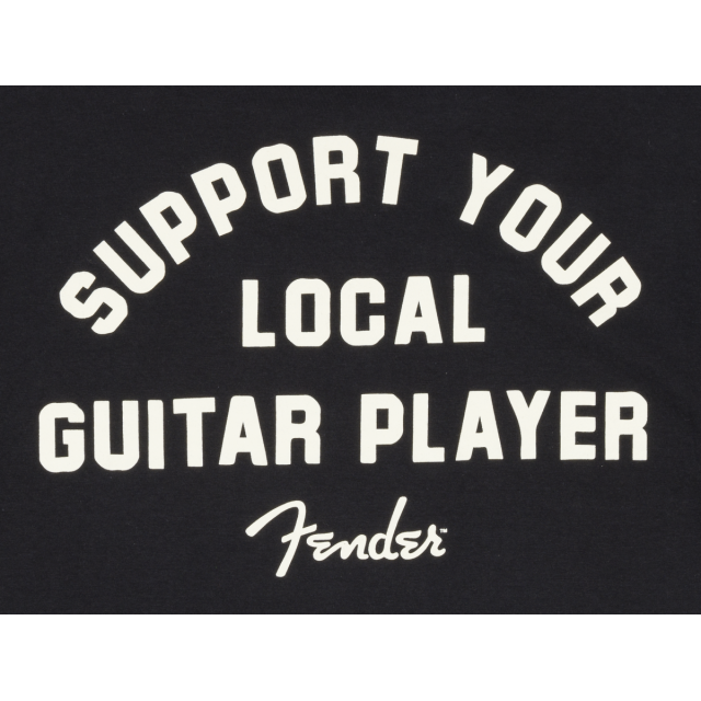 Tshirt Fender Support Your Local Guitar Player Tee, Black, M 9193828406