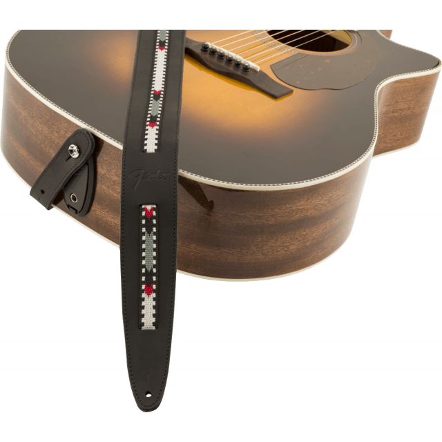 Tracolla in pelle Paramount Acoustic, Black