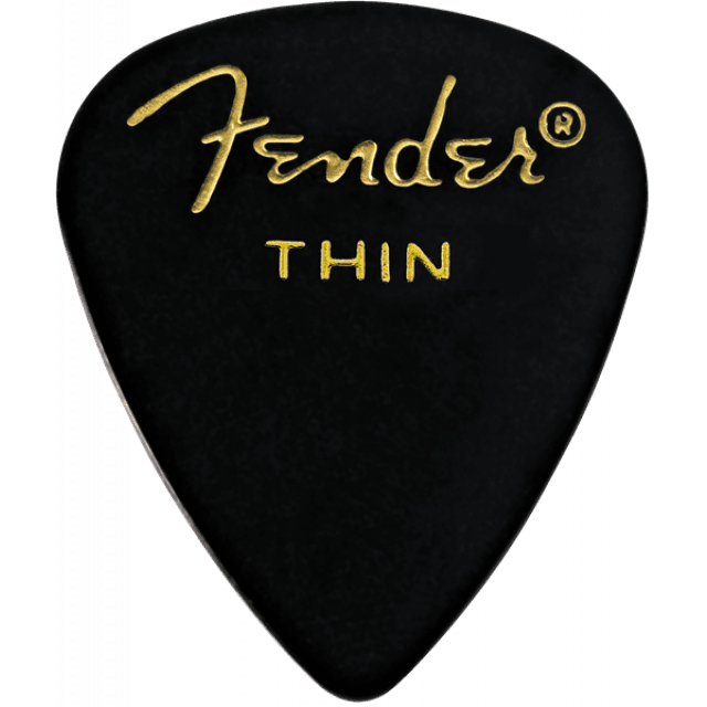 Classic Celluloid, Black, 351 Shape, Thin, 144 Count