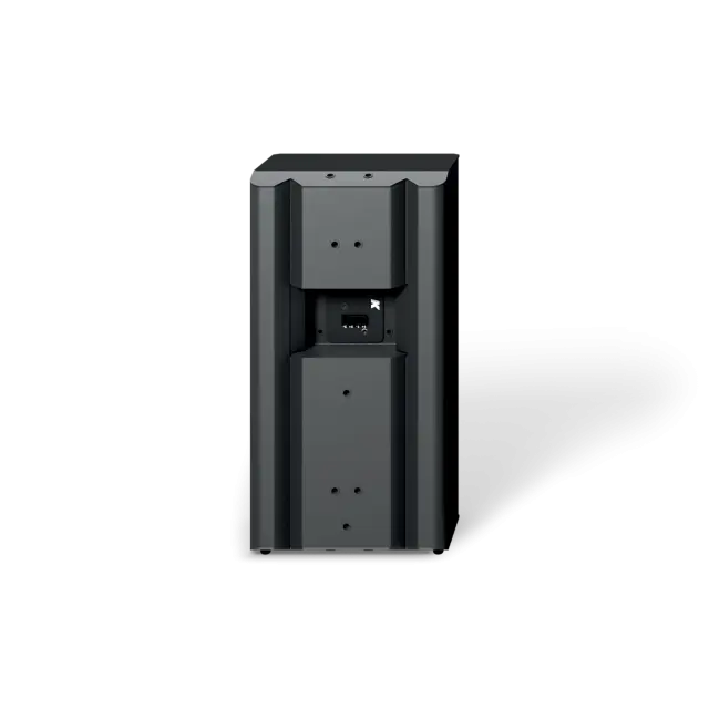 2x6"+2" Full Range Passive Point Source Speaker with Selectable Impedance (black color)