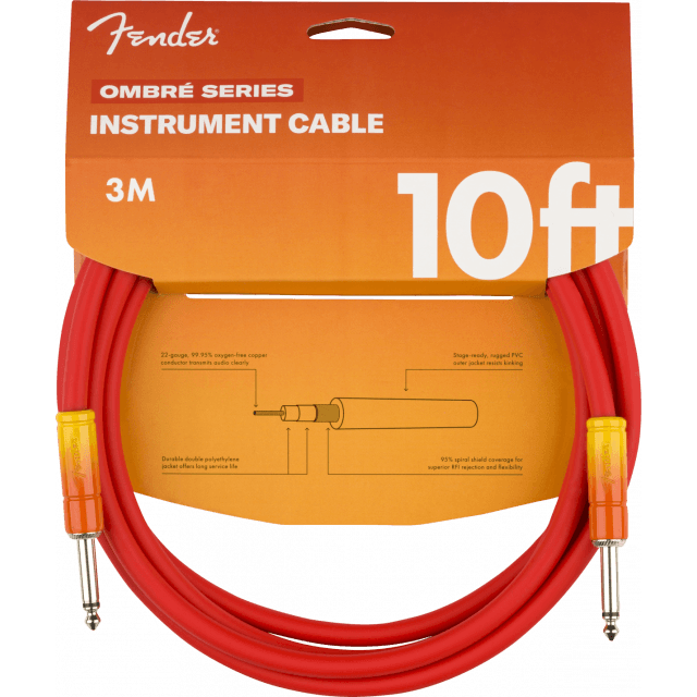 Cavo Ombré 10' 3m, Tequila Sunrise