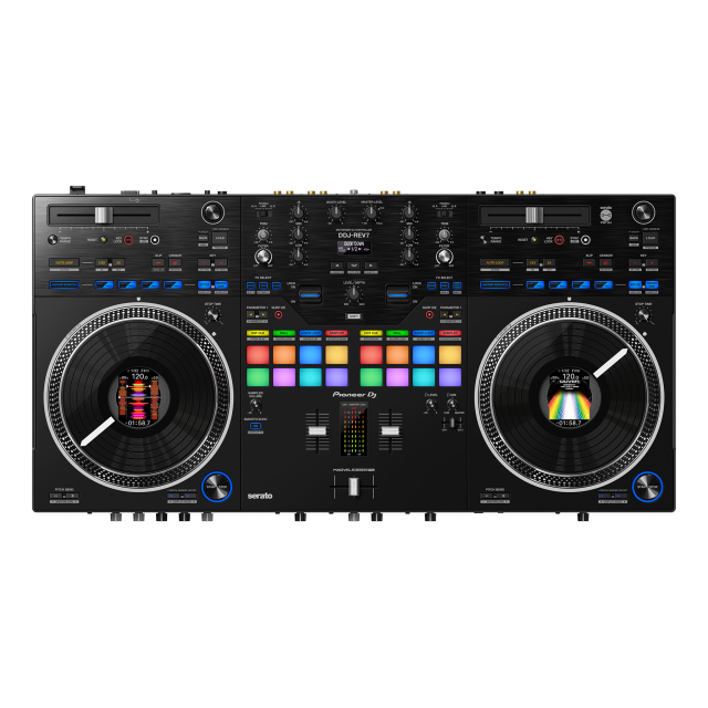 Scratch-style 2-channel professional DJ controller for Serato DJ Pro