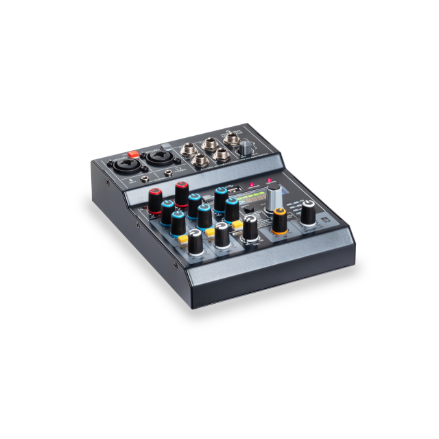 4-Channel Mixer with Digital Effect, Player, OTG and Audio Interface