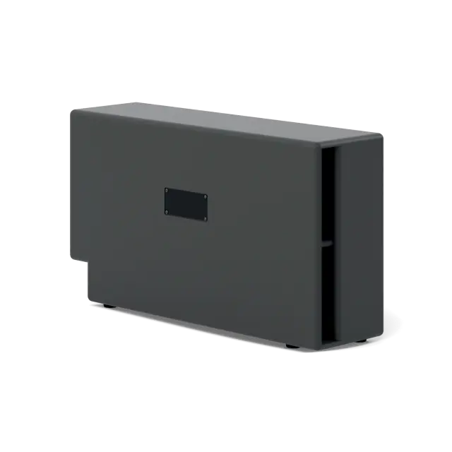 12" Multimedia Entertainment Compact Passive Subwoofer, 4 Ohm (black color)