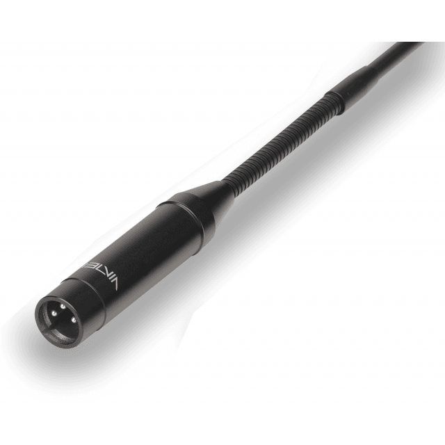 Cardioid Gooseneck Microphone – 45cm length, Black