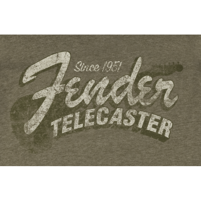 Fender® Since 1951 Telecaster™ T-Shirt, Military Heather Green, S