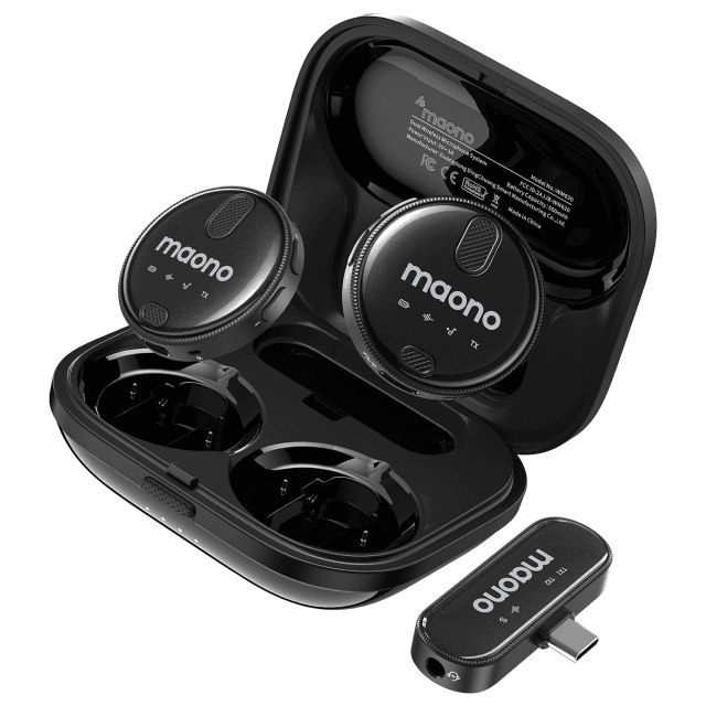 Lavalier wireless Microphone for smartphones