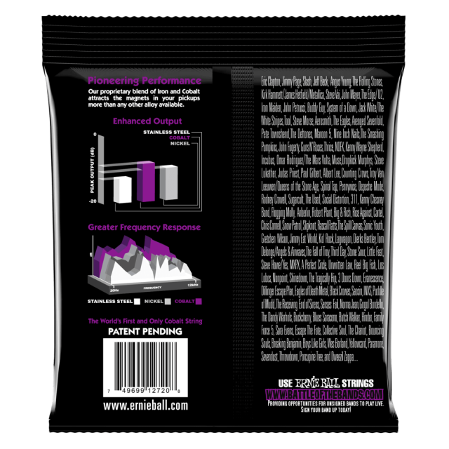 Power Slinky Cobalt 7-string Electric Guitar Strings