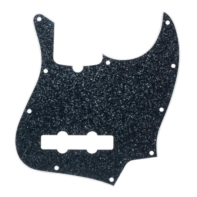 J-Bass Pickguard Black Sparkle