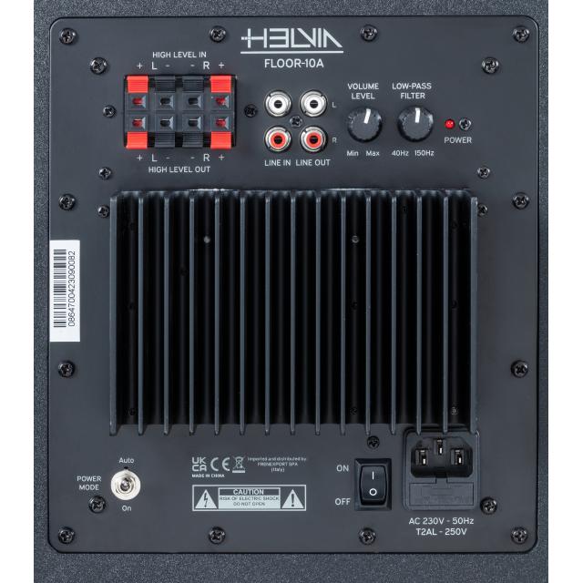 10" Floor and Wall Mount Active Subwoofer