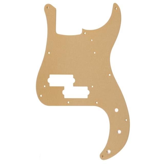 Pure Vintage Pickguard, '58 P Bass®, 10-Hole Mount, Gold Anodized, Lacquer Finish