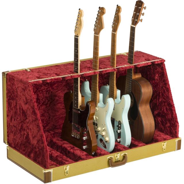 Classic Series Case Stand, Tweed, 7 Guitar