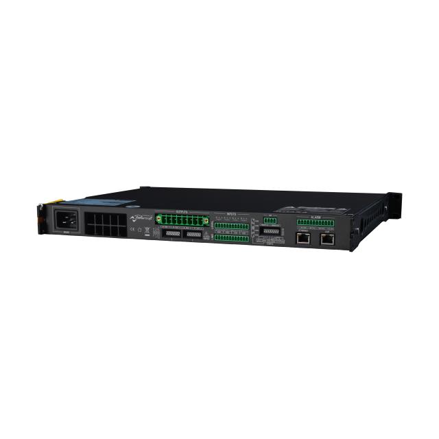 4-channel installation amplifier, 1500 W @ 2 Ω, integrated DSP