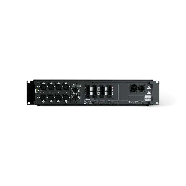 8x150W @ 4 Ohm Class-D Amplifier, Integrated DSP, IEB Pro, osKar+, 8 Dante Input Channel Enabled 